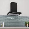 Bosch DWB67DN60B Series 6 60cm Chimney Cooker Hood, Black, A++ Rated