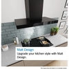 Bosch DWB67DN60B Series 6 60cm Chimney Cooker Hood, Black, A++ Rated