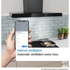 Bosch DWB67DN60B Series 6 60cm Chimney Cooker Hood, Black, A++ Rated