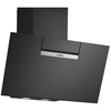 Bosch DWK87FN60B Series 4 80cm Chimney Cooker Hood, Black, A+ Rated