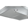 Bosch DWP64CC50M Series 2 60cm Chimney Cooker Hood, Stainless Steel, D Rated
