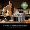 Ninja DZ400UK Air Fryer, Grey