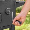 Char-Griller E2197 30" Traditional Charcoal Grill, Black