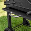 Char-Griller E2197 30" Traditional Charcoal Grill, Black