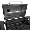 Char-Griller E2197 30" Traditional Charcoal Grill, Black
