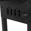 Char-Griller E2197 30" Traditional Charcoal Grill, Black