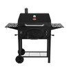 Char-Griller E2197 30" Traditional Charcoal Grill, Black