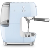 Smeg ECF03PBUK Retro Coffee Machine, Blue