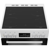 Beko EDC6731W Ceramic Electric Cooker with Double Oven, White, A Rated