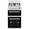 Beko EDG507W Gas Cooker with Separate Grill, White, A+ Rated
