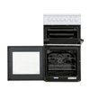 Beko EDVC503W Ceramic Electric Cooker with Double Oven, White, A Rated