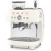 Smeg EGF03CRUK Espresso Coffee Machine with Grinder & 20 Bar Pump