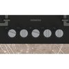 Siemens EP7A6QI40 iQ500 75cm 5 Burner Gas Hob, Black