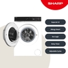 Sharp ES-NFA814BW1NA-EN Washing Machine