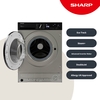 Sharp ES-SIL914BIA-EN Integrated Washing Machine, A Rated