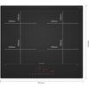 Siemens EX61AHYC1E iQ700 59cm Induction Hob, Black