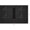 Siemens EX81AHL26E iQ700 80cm Vented Hob, Black, B Rated