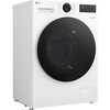 LG F2X50S9TWB Washing Machine, 9kg, 1200 Spin, White, A Rated