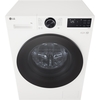 LG F2X50S9TWB Washing Machine, 9kg, 1200 Spin, White, A Rated