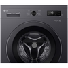 LG F4X1009NMK Washing Machine, 9kg, 1400 Spin, Grey, A Rated