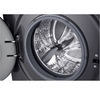 LG F4X1009NMK Washing Machine, 9kg, 1400 Spin, Grey, A Rated