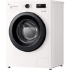 LG F4X1009NWK Washing Machine, 9kg, 1400 Spin, White, A Rated