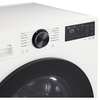LG F4X5011TWB Washing Machine, 11kg, 1400 Spin, White, A Rated