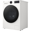LG F4X5011TWB Washing Machine, 11kg, 1400 Spin, White, A Rated