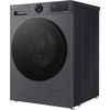 LG F4X5013TBB Washing Machine, 1400 Spin, Black, A Rated
