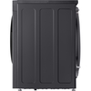 LG F4X5013TBB Washing Machine, 1400 Spin, Black, A Rated