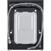 LG F4X5013TBB Washing Machine, 1400 Spin, Black, A Rated