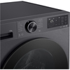 LG F4X5013TBB Washing Machine, 1400 Spin, Black, A Rated