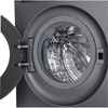 LG F4X5013TBB Washing Machine, 1400 Spin, Black, A Rated