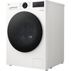 LG F4X5013TWB Washing Machine, 1400 Spin, White, A Rated
