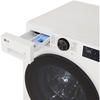 LG F4X5013TWB Washing Machine, 1400 Spin, White, A Rated