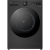 LG F4X7011TBB Washing Machine, 11kg, 1400 Spin, Black, A Rated
