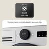 LG F4X7011TWB Series 7 AI Direct Drive&trade; Washing Machine, 11kg, 1400 Spin, White, A Rated