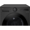 LG F4X7513TBB Washing Machine, 13kg, 1400 Spin, Black, A Rated
