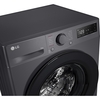 LG F4Y510GBLN1 Washing Machine, 10kg, 1400 Spin, Grey, A Rated