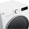 LG F4Y513WWLN1 Washing Machine, 13kg, 1400 Spin, White, A Rated