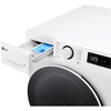 LG F4Y513WWLN1 Washing Machine, 13kg, 1400 Spin, White, A Rated