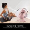 Shark FA050UKPK FlexBreeze HydroGo Misting Fan, Quartz, Pink