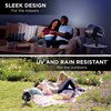 Shark FA300UK FlexBreeze Pro Mist Indoor & Outdoor Fan & Outdoor Misting System, Black