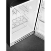 Smeg FAB10HRBL6 Retro Minibar Refrigerator, Black, D Rated