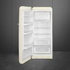 Smeg FAB28LCR6UK Retro Tall Fridge with Ice Box, Cream, C Rated