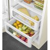 Smeg FAB28LCR6UK Retro Tall Fridge with Ice Box, Cream, C Rated