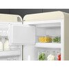 Smeg FAB28LCR6UK Retro Tall Fridge with Ice Box, Cream, C Rated