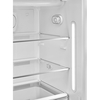 Smeg FAB28ROR6 Retro Tall Fridge with Ice Box, Orange, C Rated