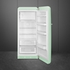 Smeg FAB28RPG6 Retro Tall Fridge with Ice Box, Green, C Rated