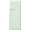 Smeg FAB28RPG6 Retro Tall Fridge with Ice Box, Green, C Rated
